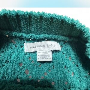American Eagle Outfitters crochet sweater